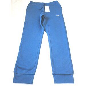 Nike Club Men's Tapered Leg Fleece Lined Jogger pants Marina Blue Sizes NWT